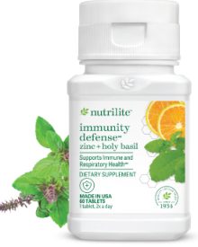 Nutrilite Immunity Defense Zinc + Holy Basil